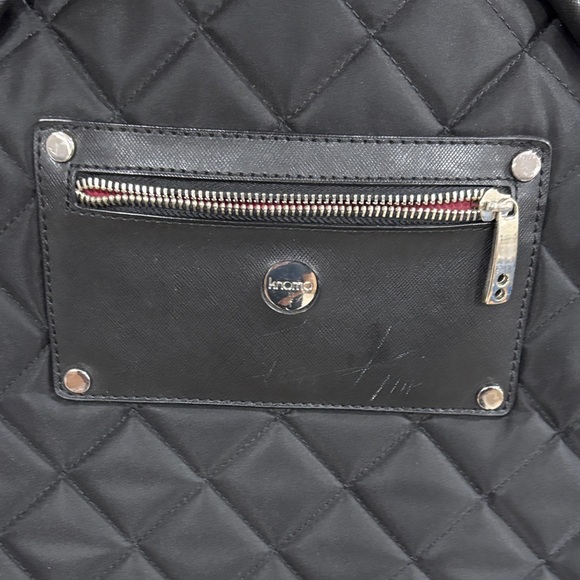 Elegant Black Quilted Women's Laptop Bag - Picture 3 of 3